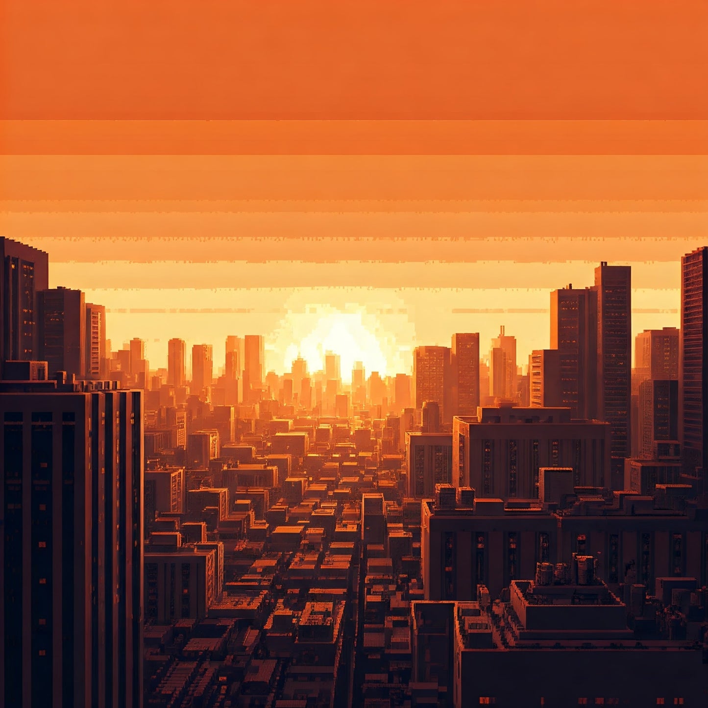 Sun Set City Super pack of 100