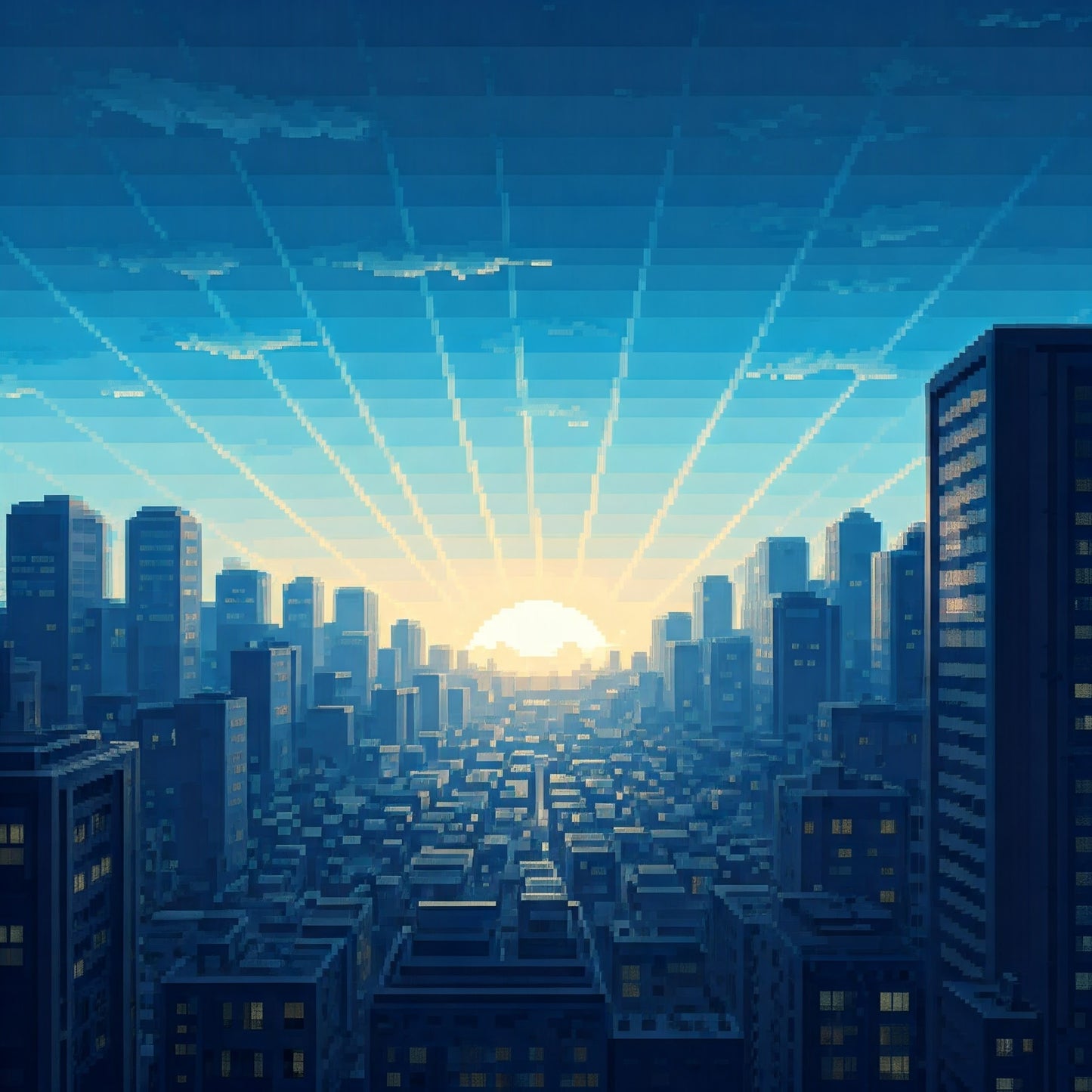 Sun Set City Super pack of 100