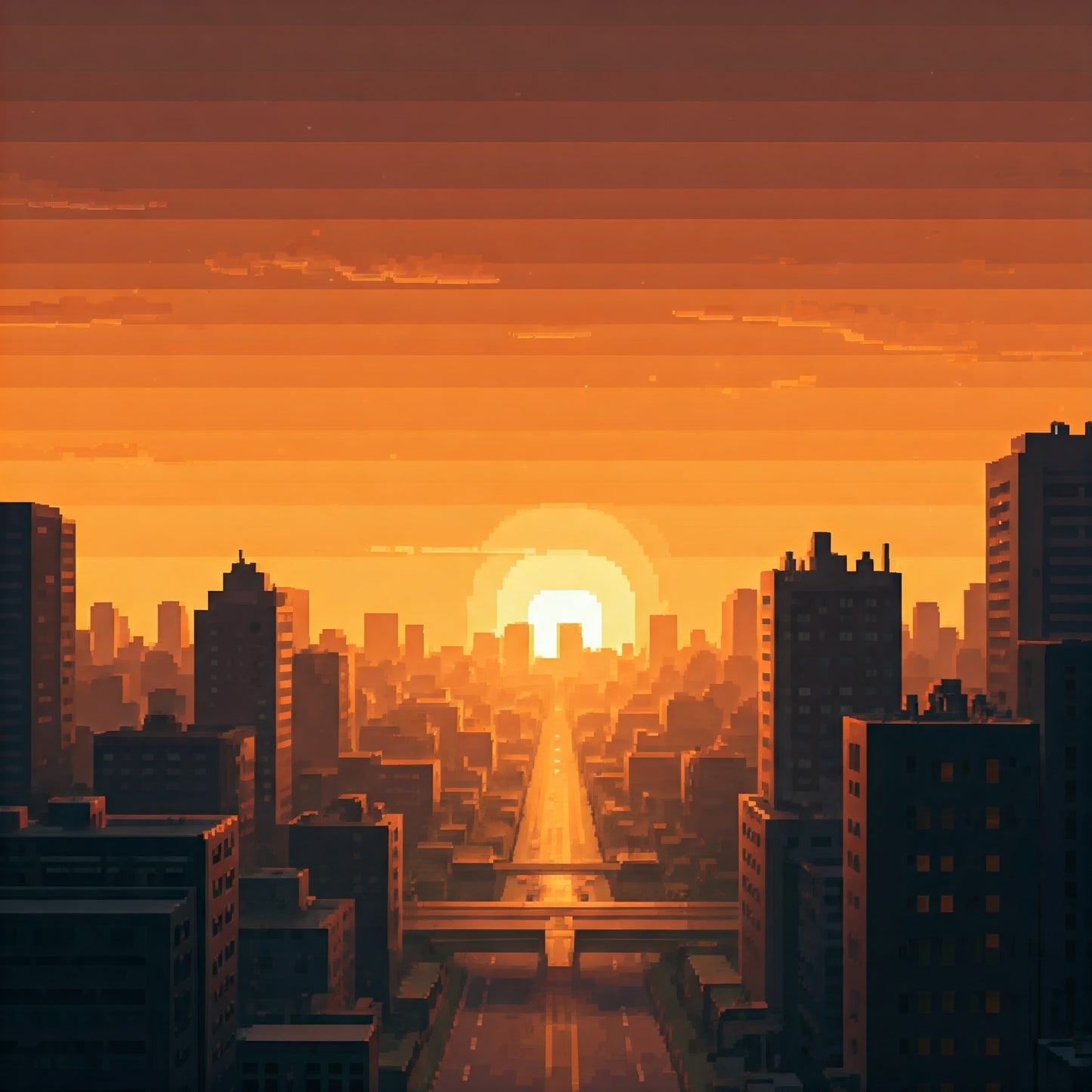 Sun Set City Super pack of 100