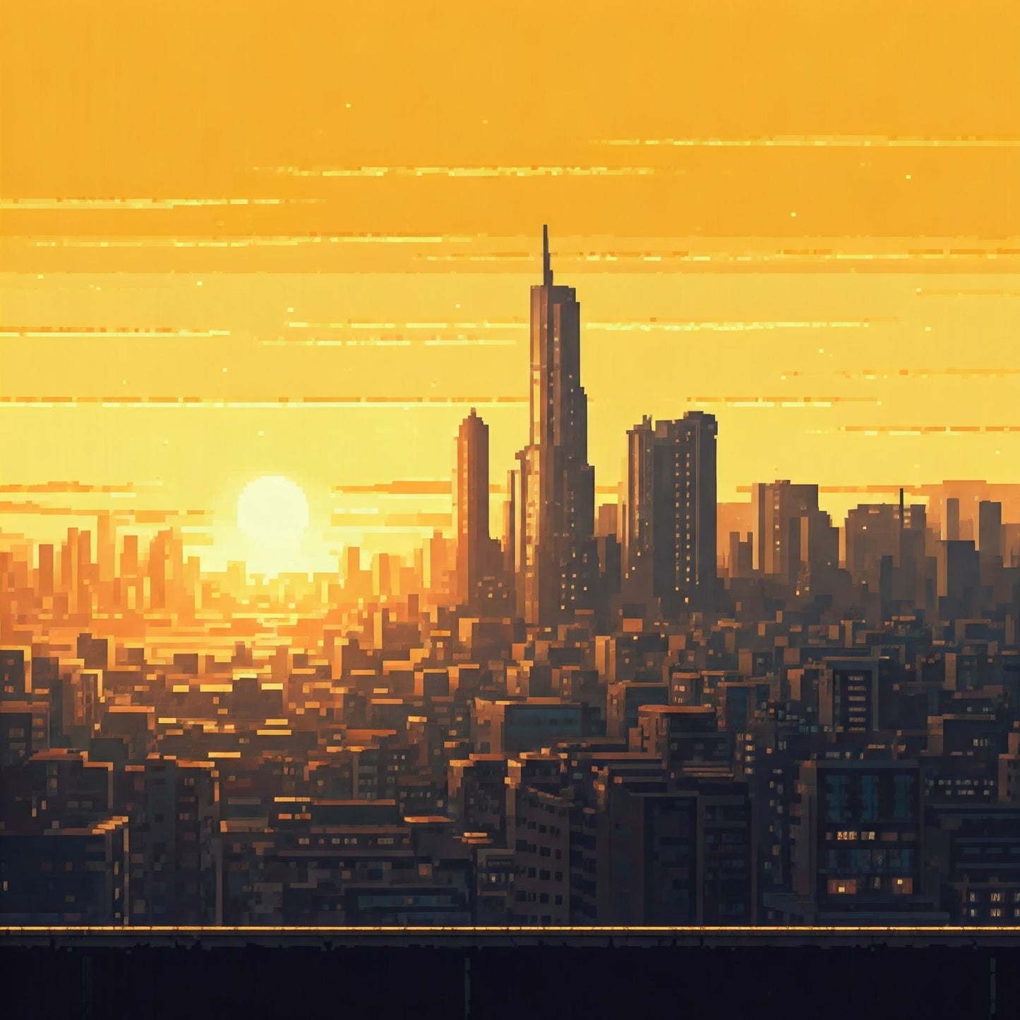 Sun Set City Super pack of 100