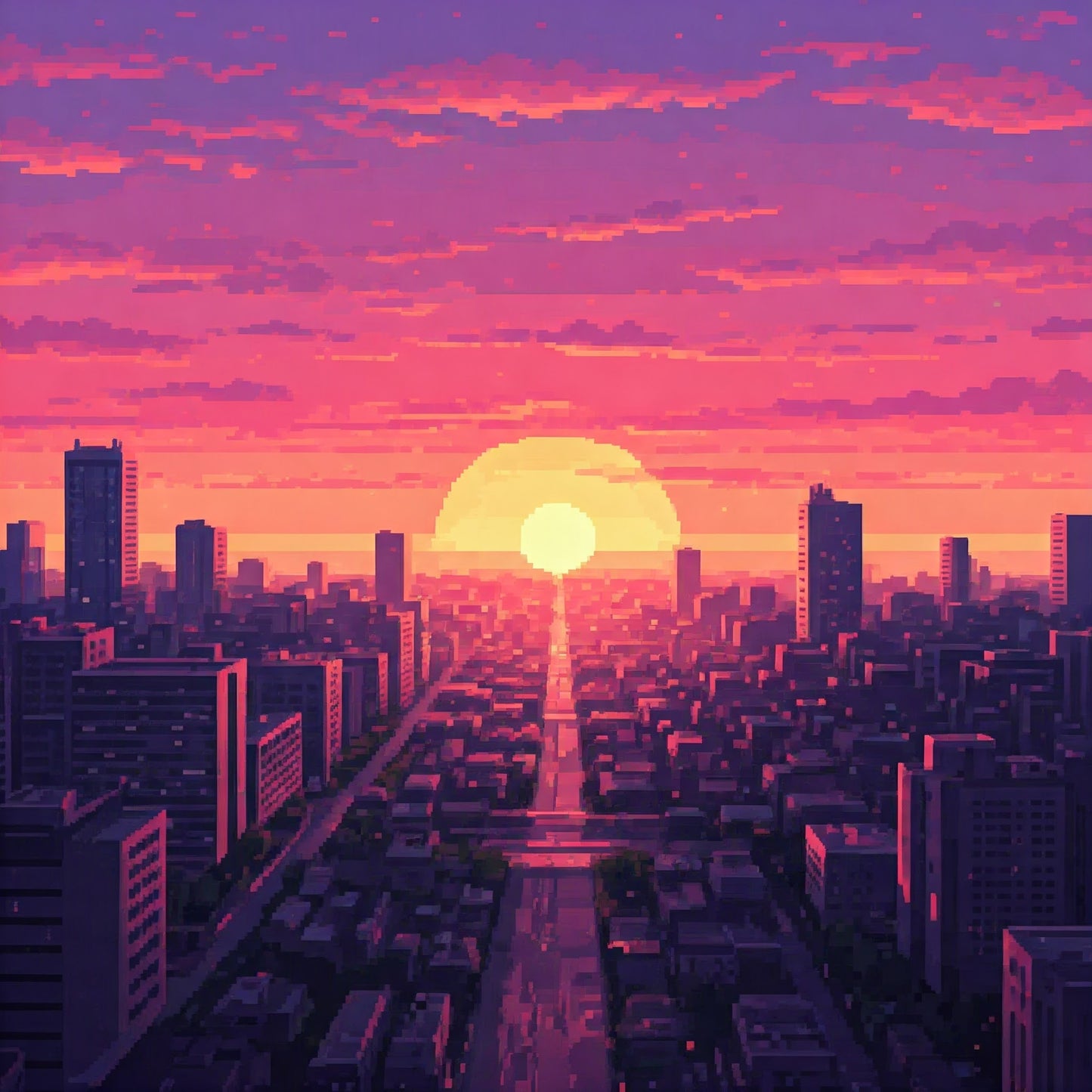 Sun Set City Super pack of 100