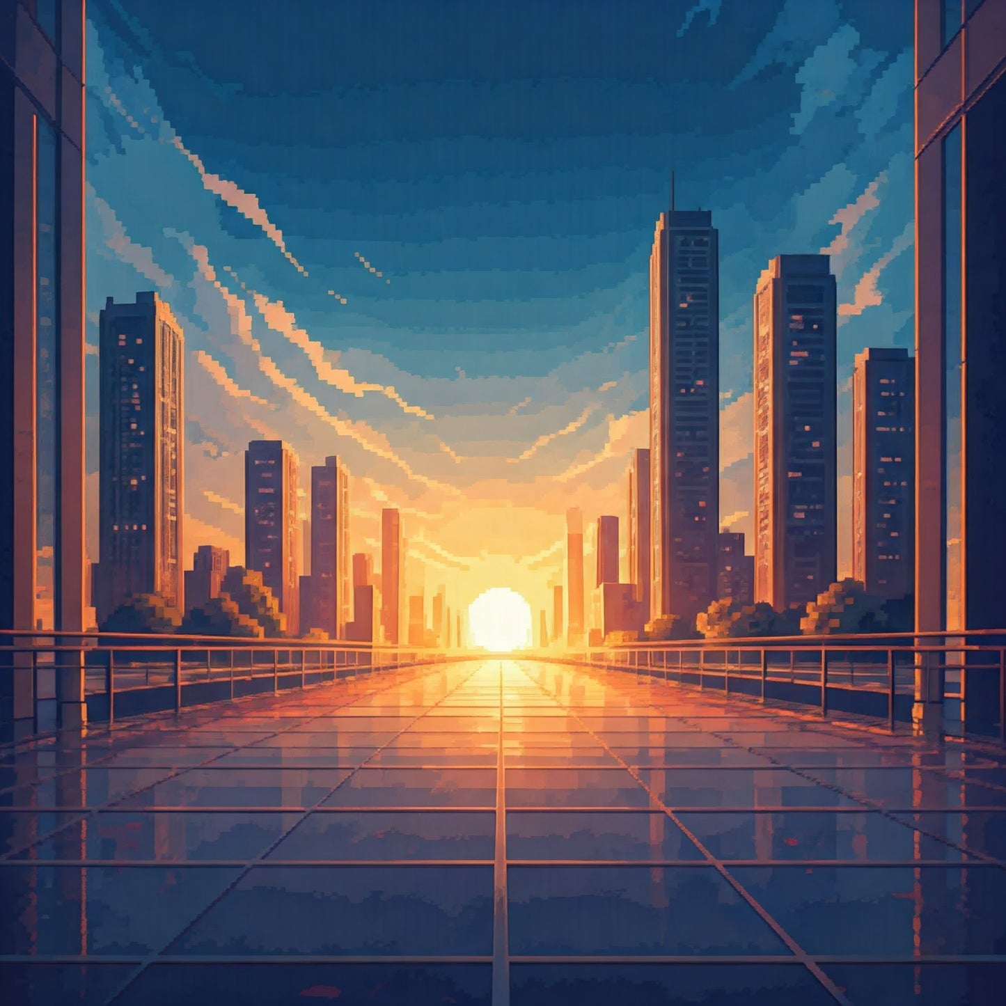 Sun Set City Super pack of 100