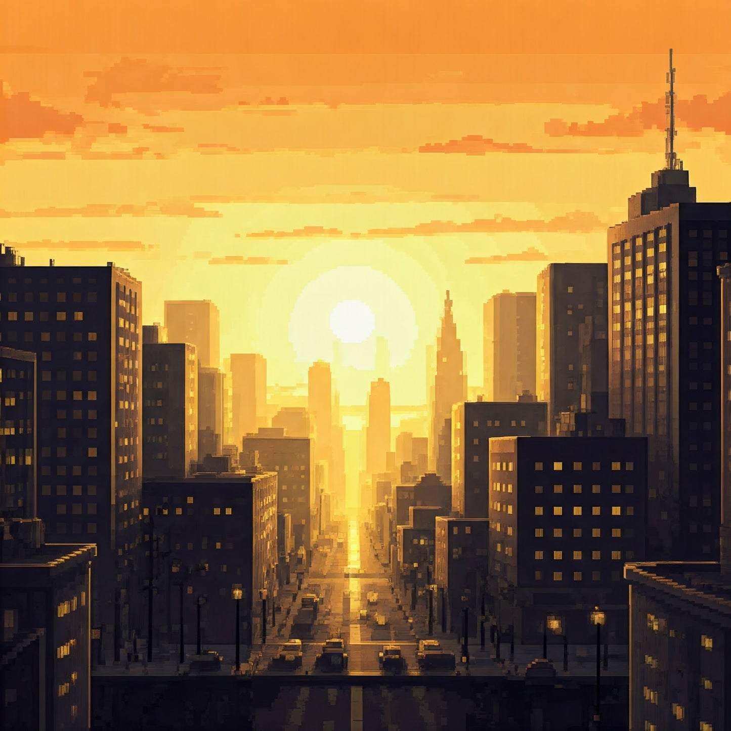 Sun Set City Super pack of 100