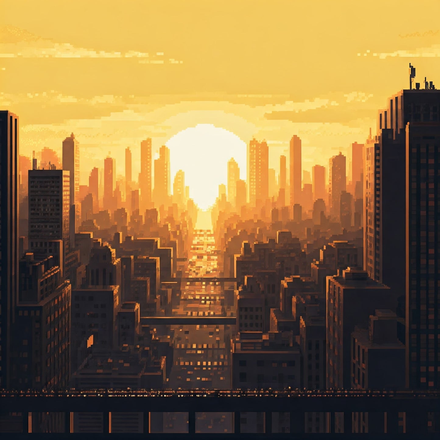 Sun Set City Super pack of 100