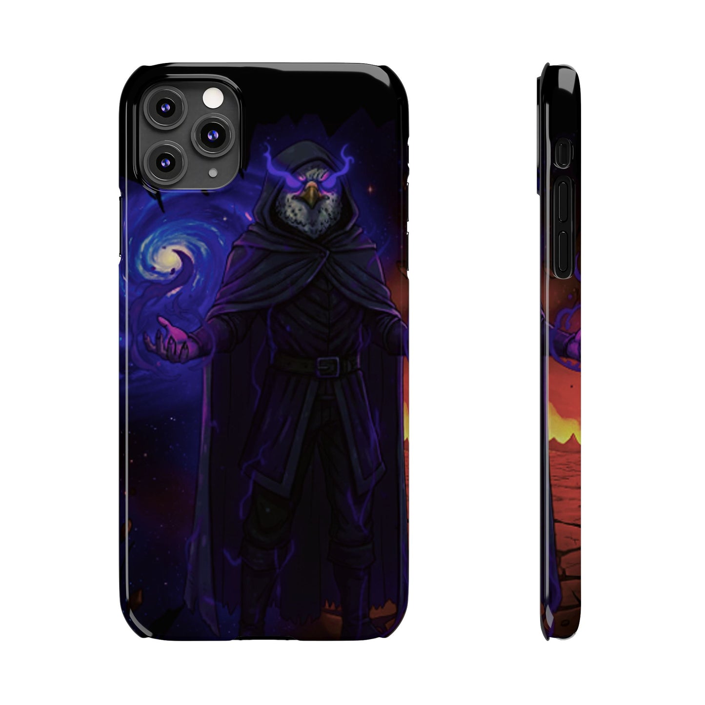 Halloween Agent Quacks Series Slim Phone Cases - Wizard Talon Design