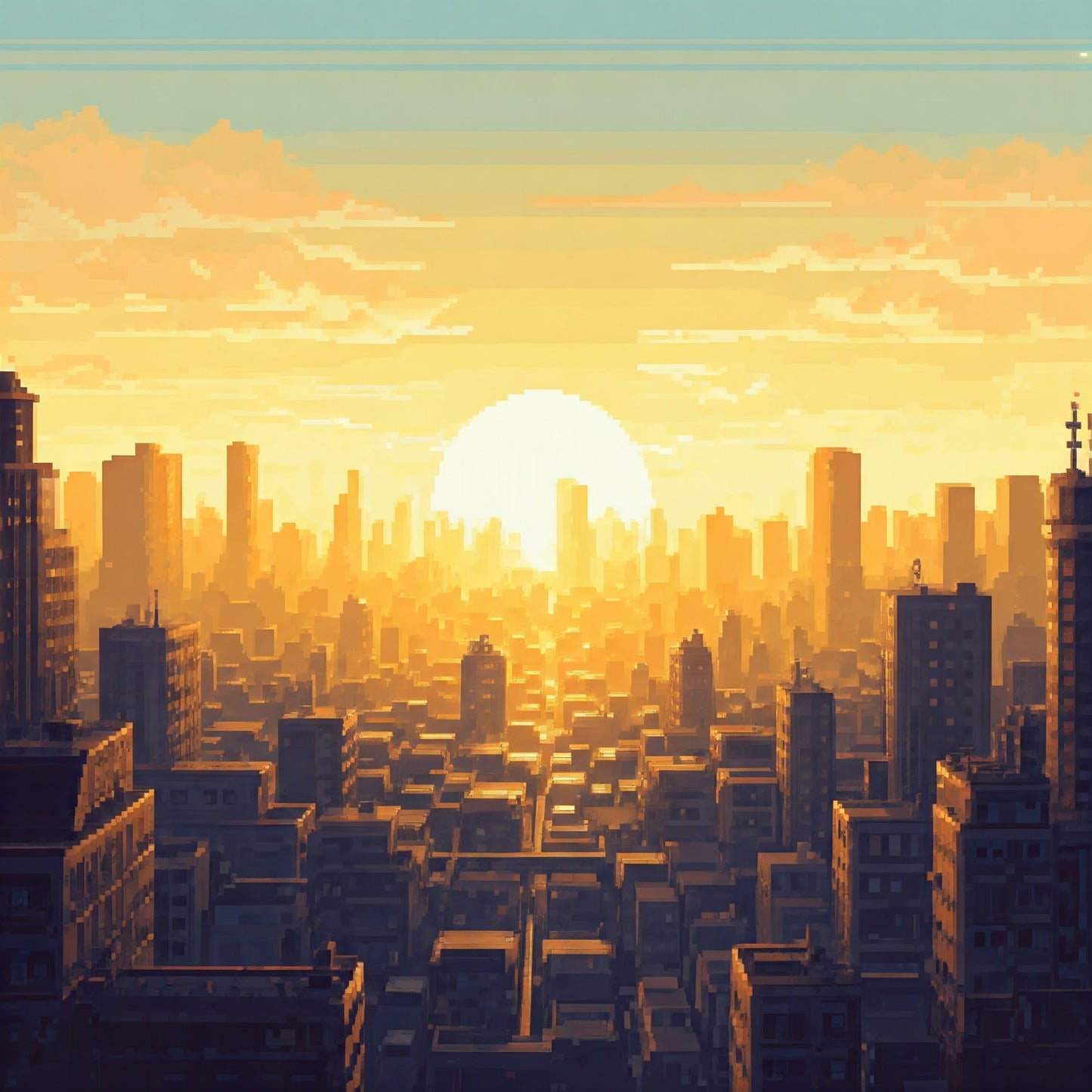 Sun Set City Super pack of 100