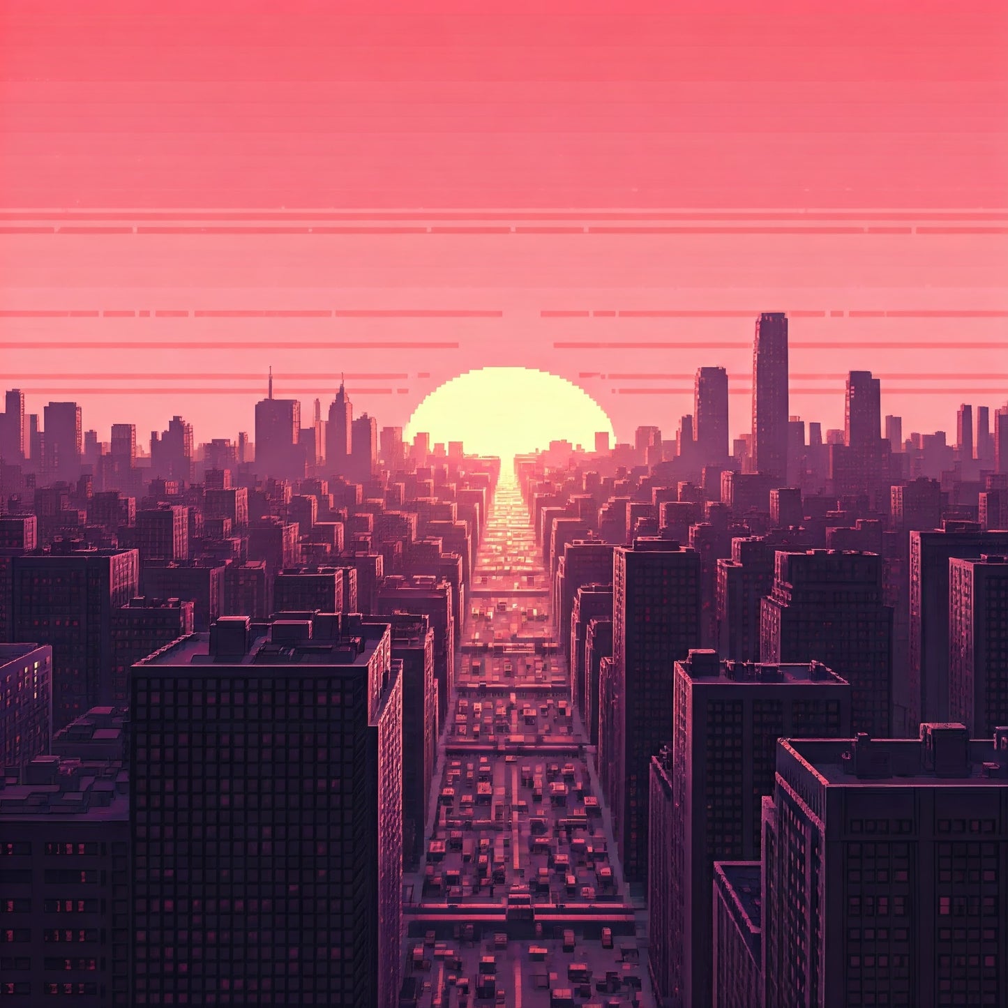 Sun Set City Super pack of 100