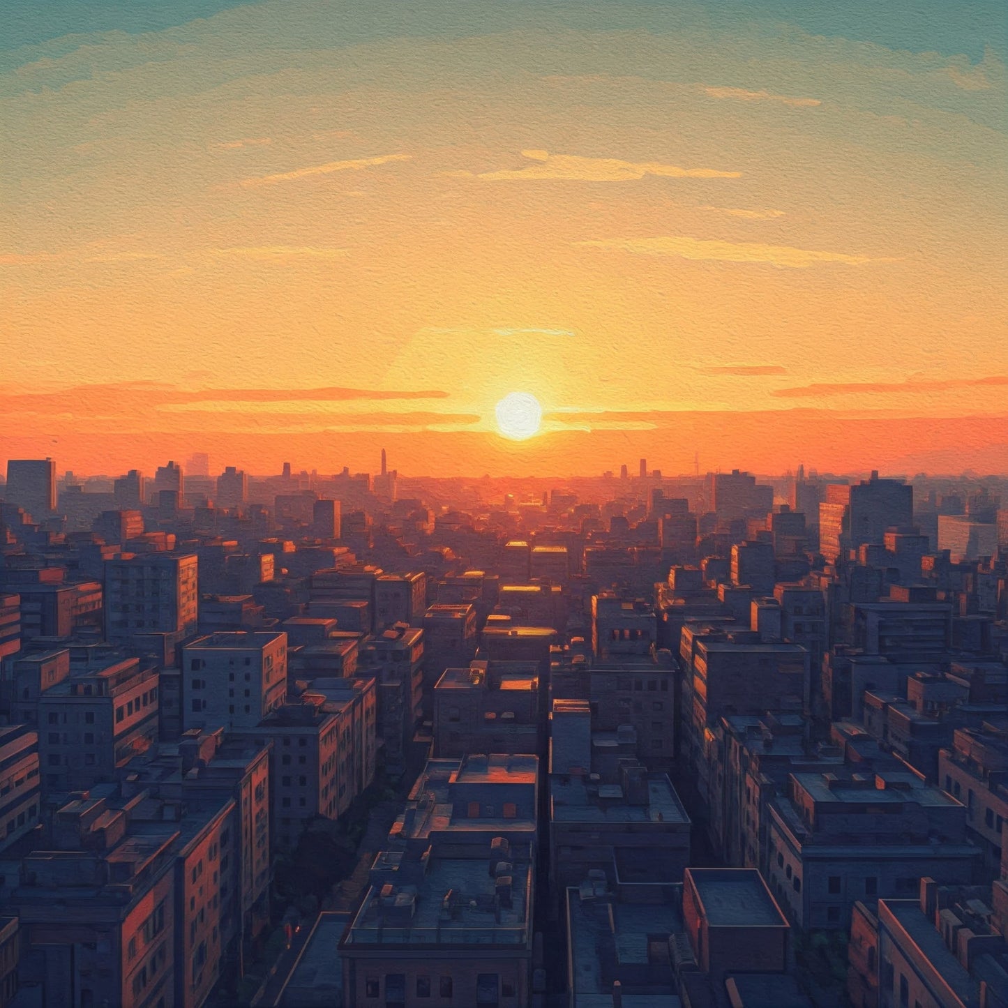 Sun Set City Super pack of 100