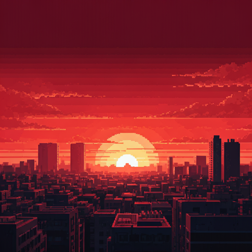 Sun Set City Super pack of 100