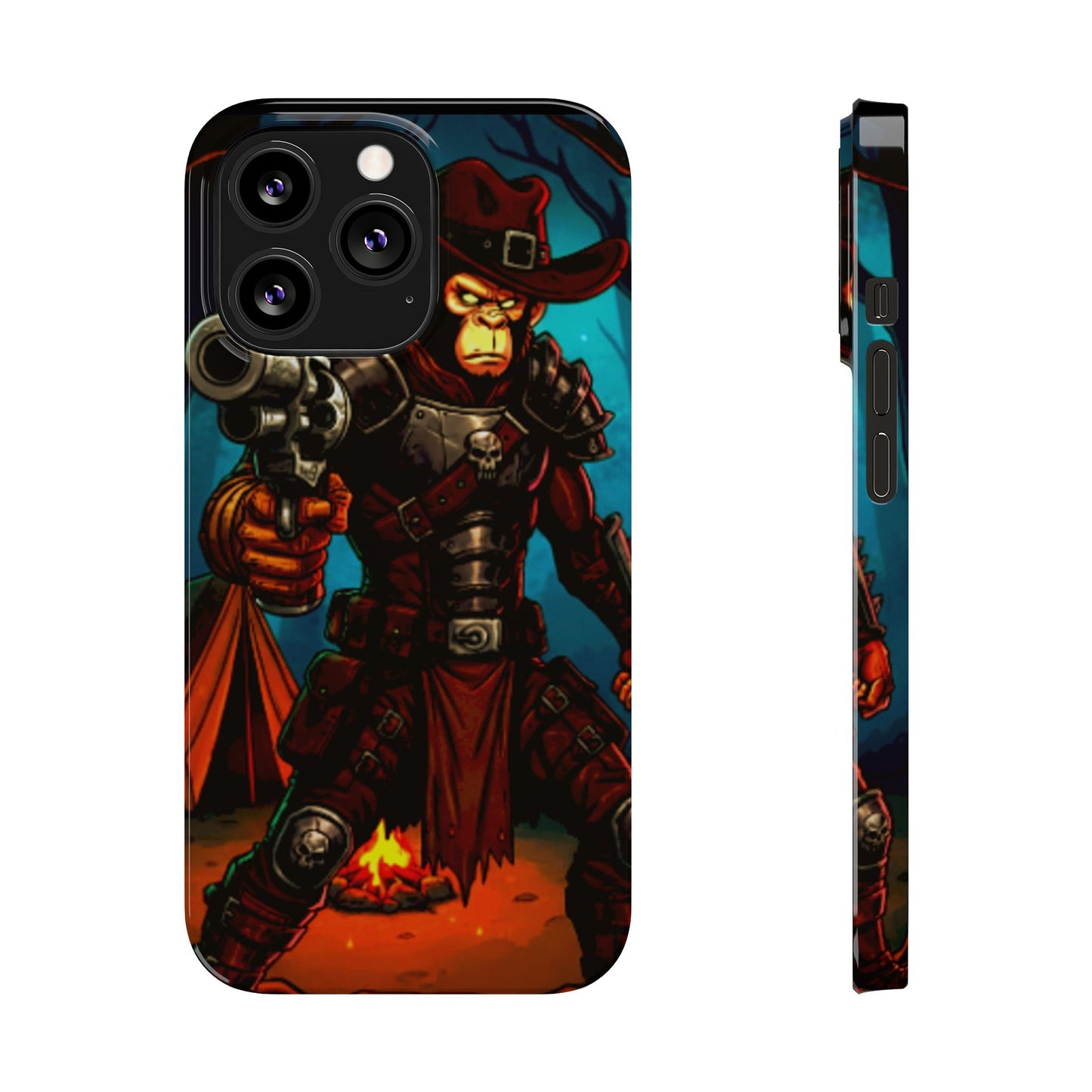 Halloween Agent Quacks Series Slim Phone Cases - Monster Hunter Xavier Design
