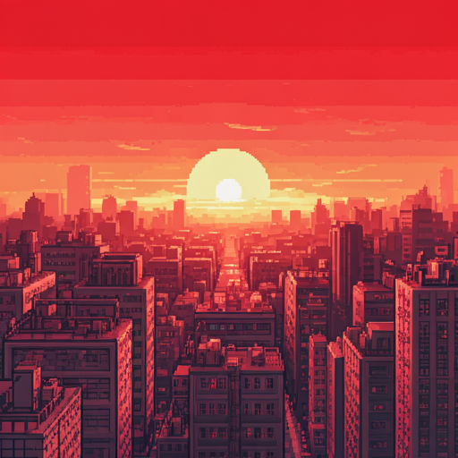 Sun Set City Super pack of 100