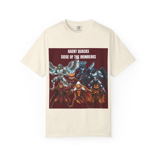 Agent Quacks – Siege of the Iron Beaks | Unisex Garment-Dyed T-Shirt
