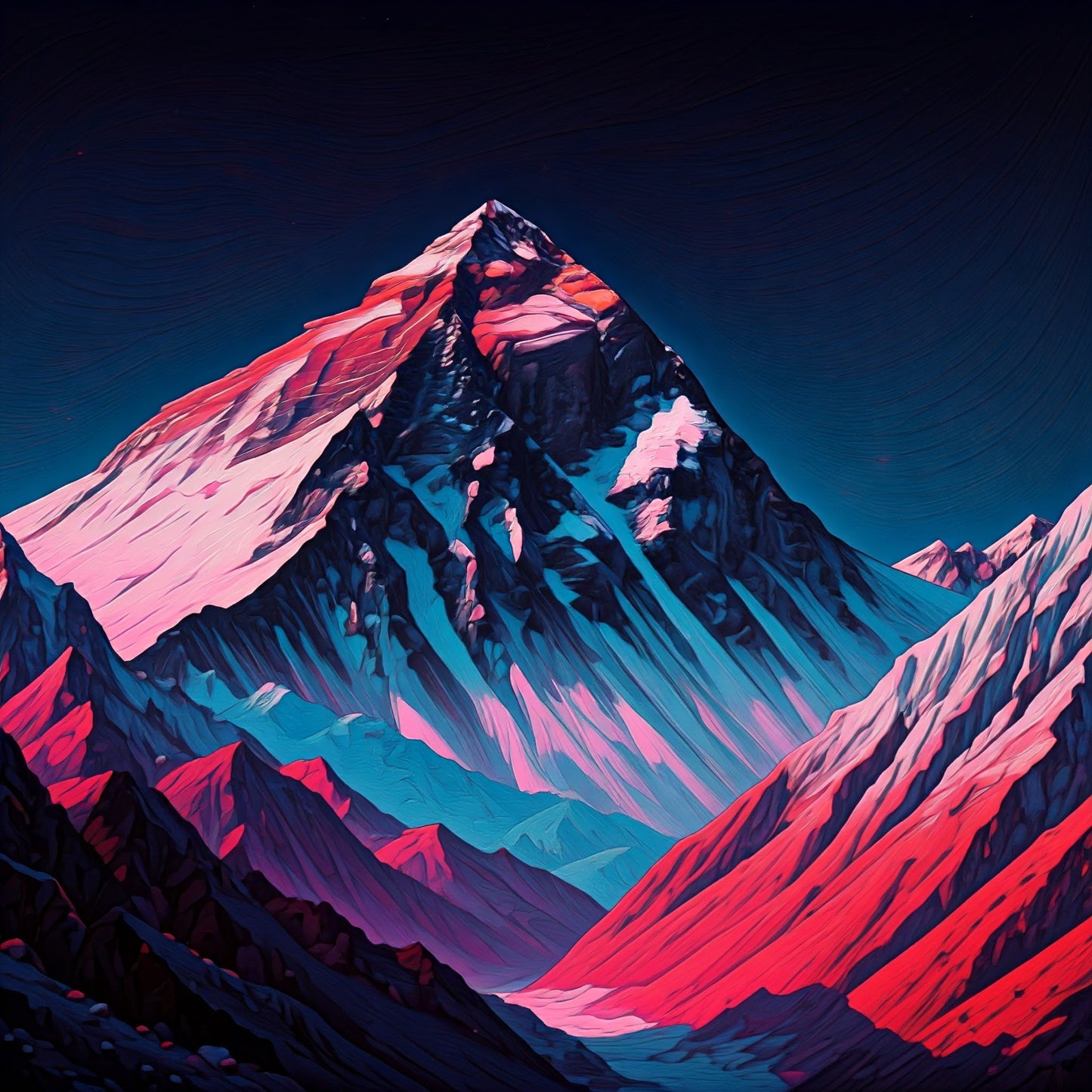 mountain Art collection pack of 8