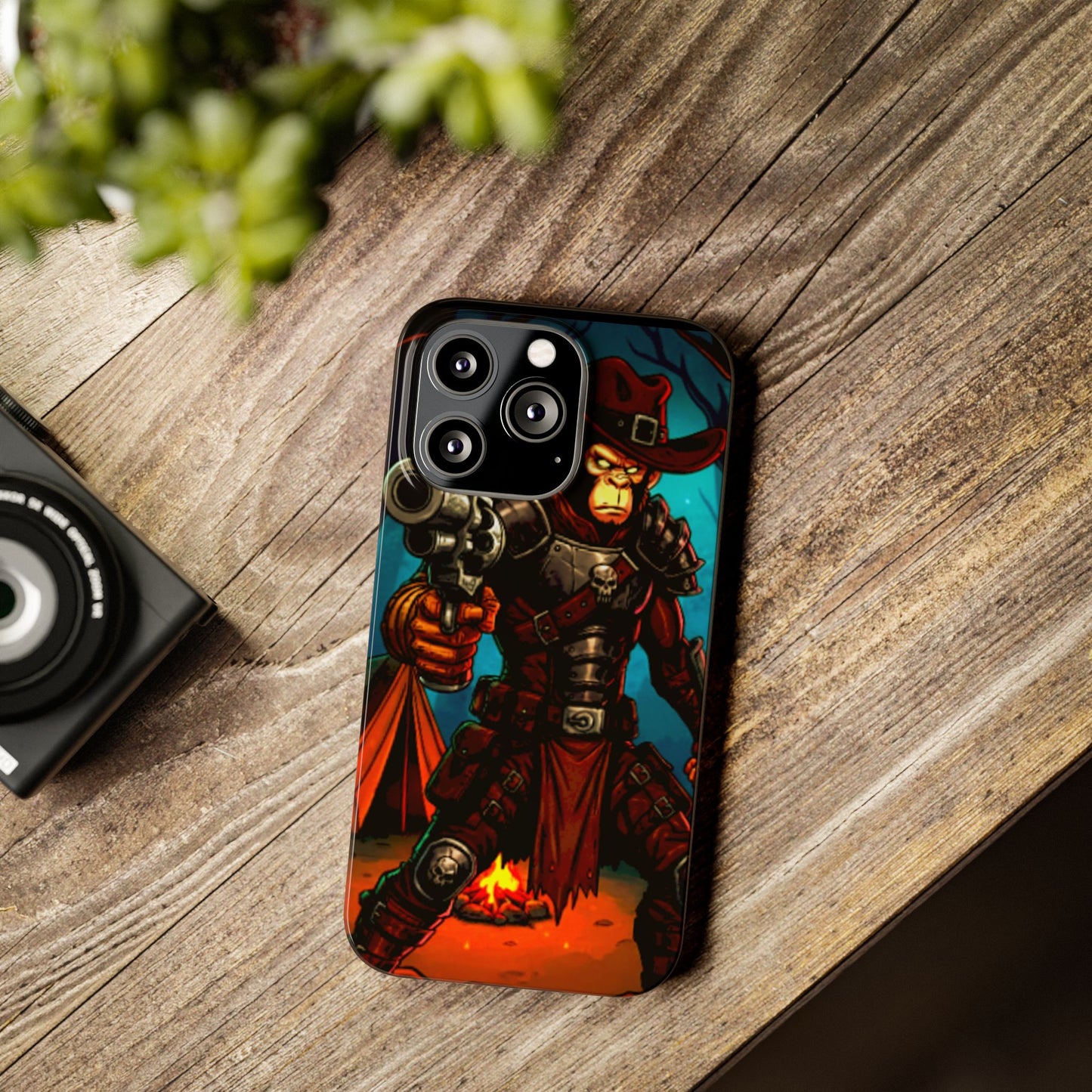 Halloween Agent Quacks Series Slim Phone Cases - Monster Hunter Xavier Design