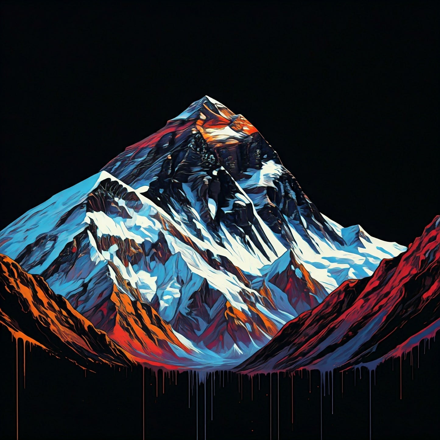 mountain Art collection pack of 8