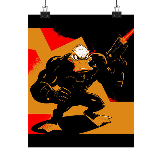 Agent Quacks Series Matte Vertical Posters - Quacks Design