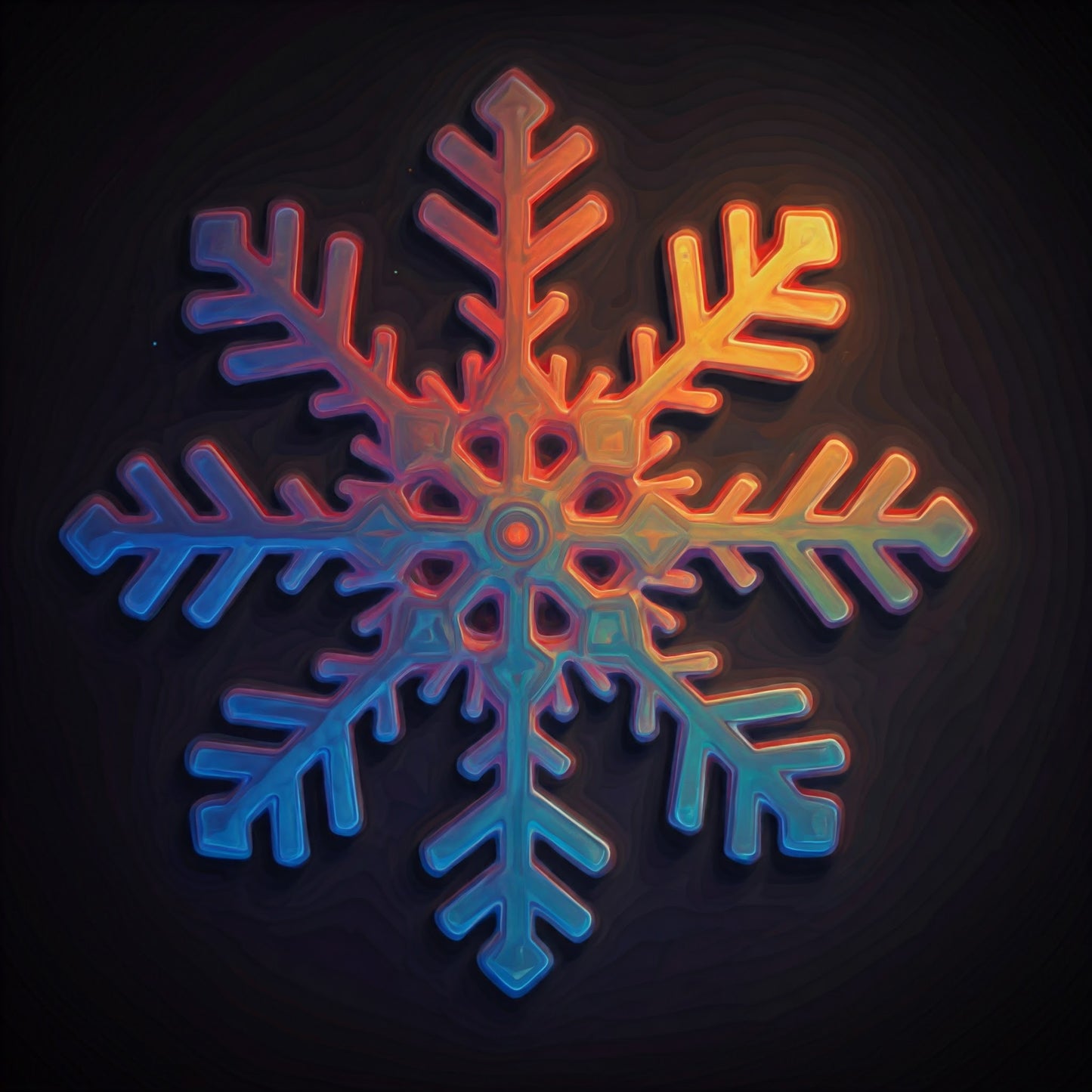 Snowflake Art collection of 8