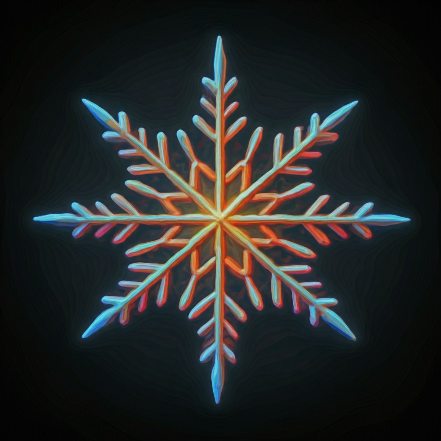 Snowflake Art collection of 8