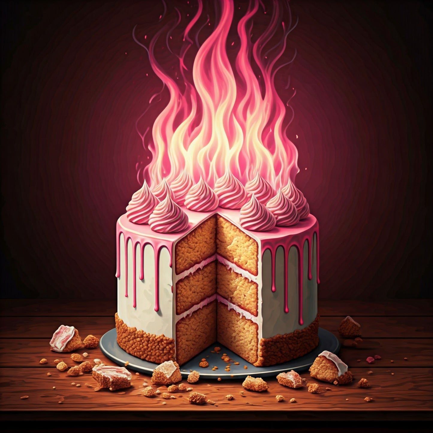 Fire Cakes collection of 94