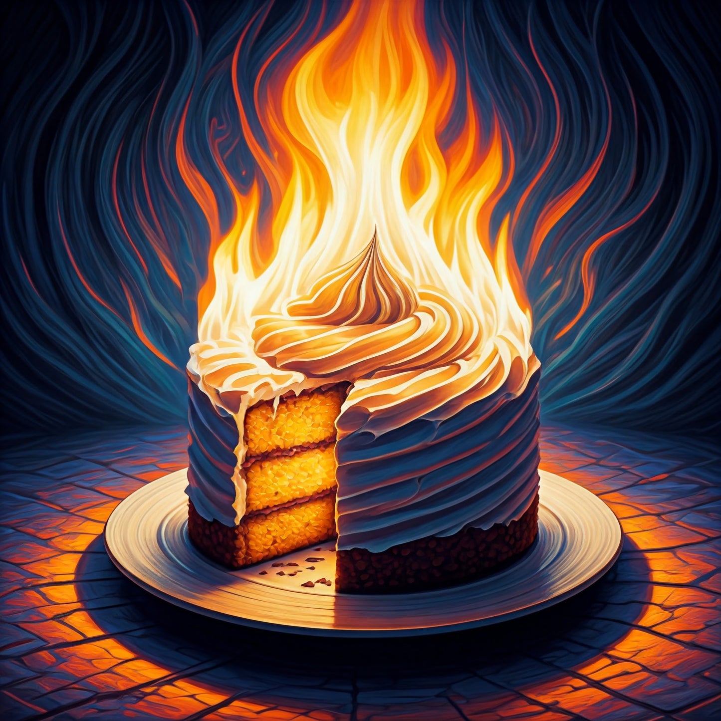 Fire Cakes collection of 94