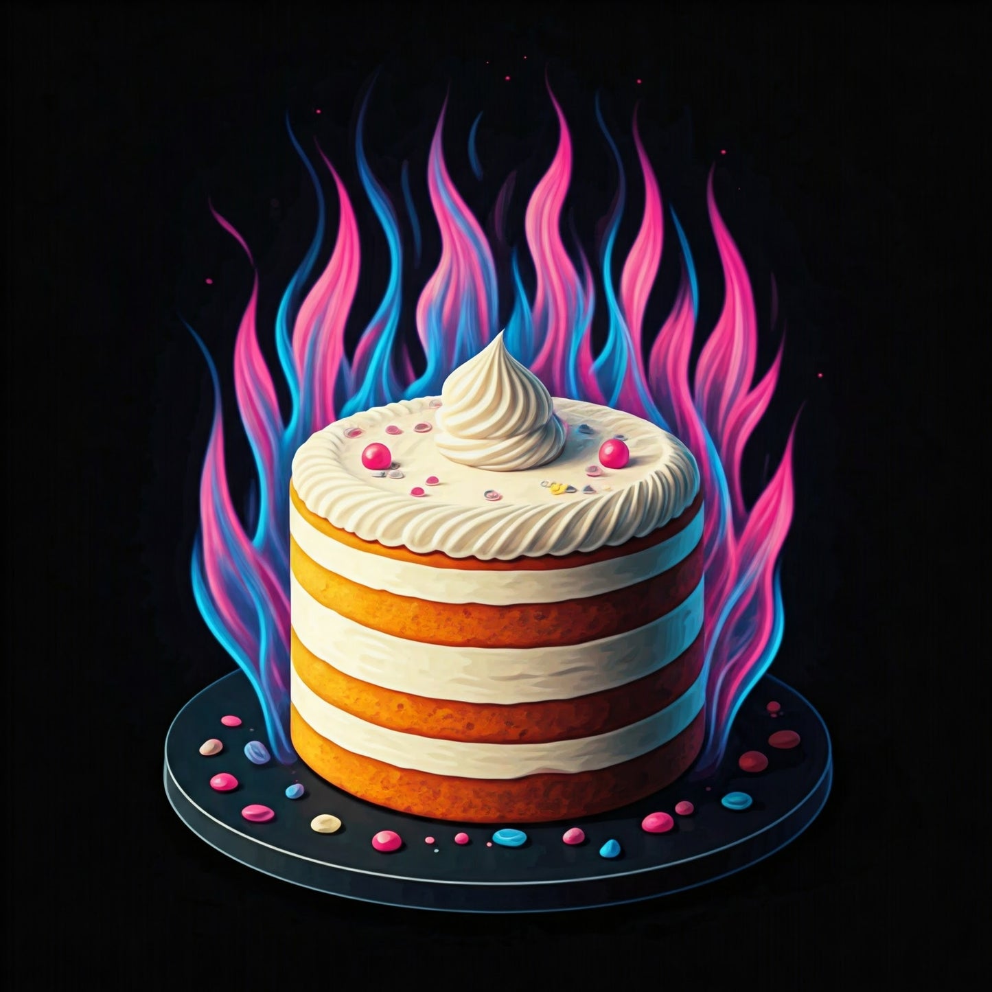 Fire Cakes collection of 94