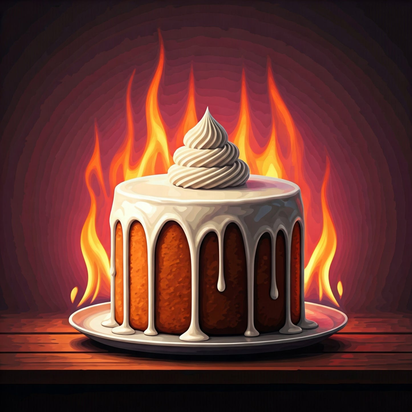 Fire Cakes collection of 94