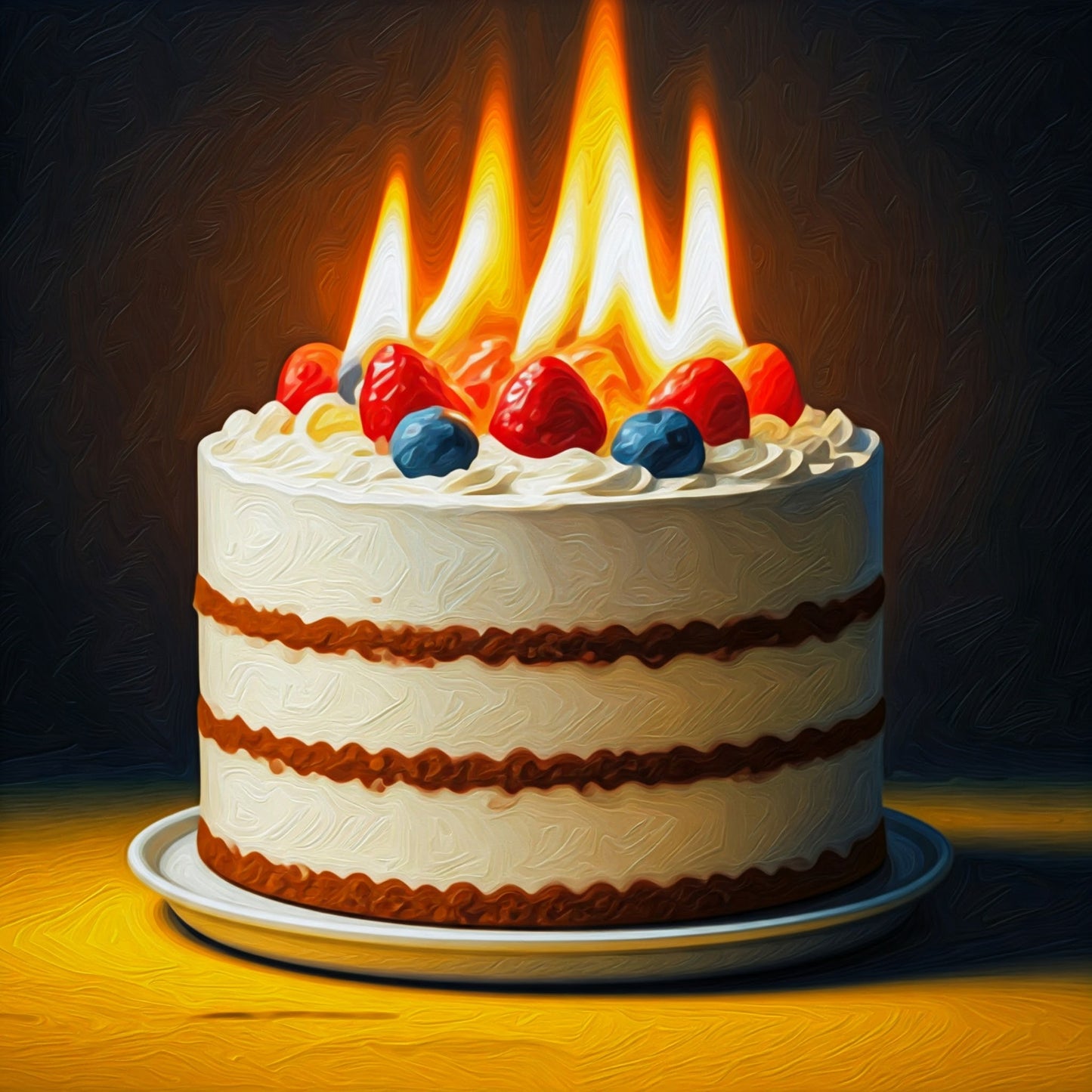 Fire Cakes collection of 94