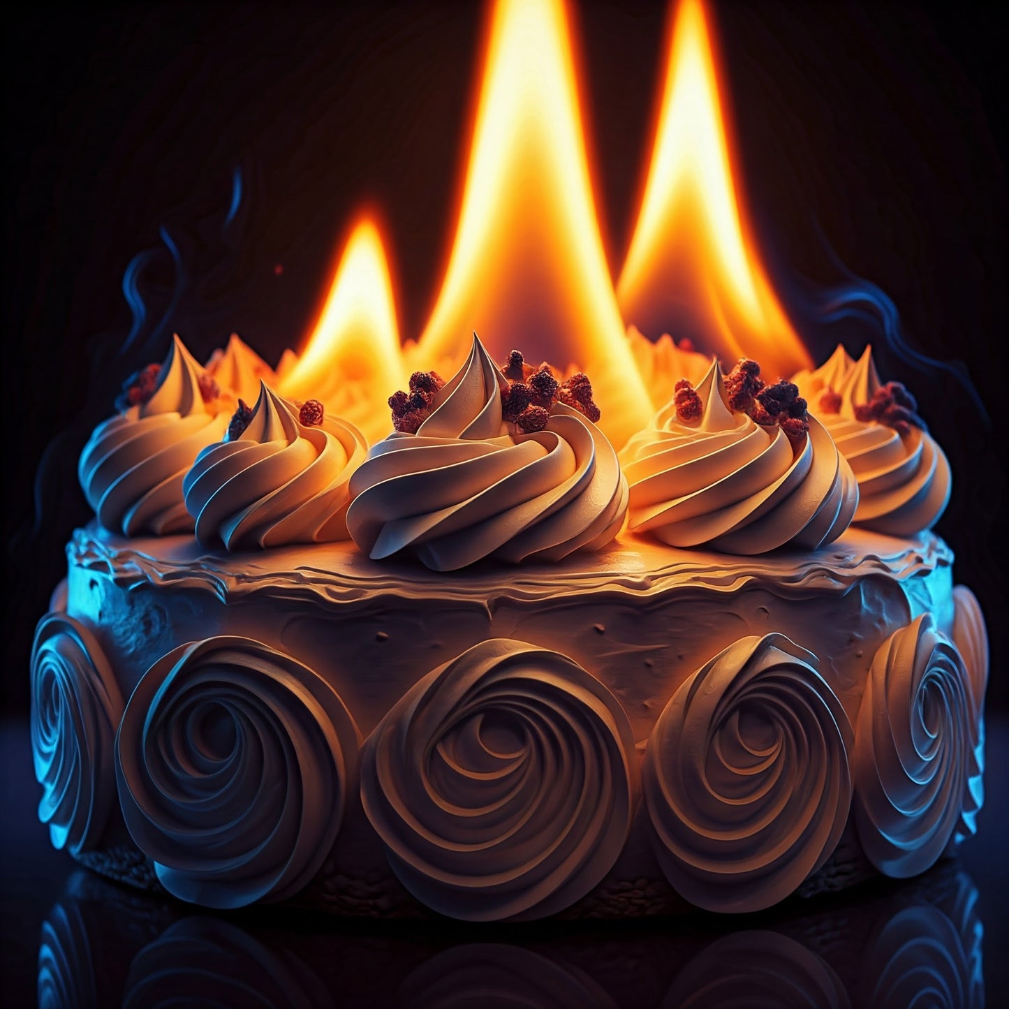 Fire Cakes collection of 94