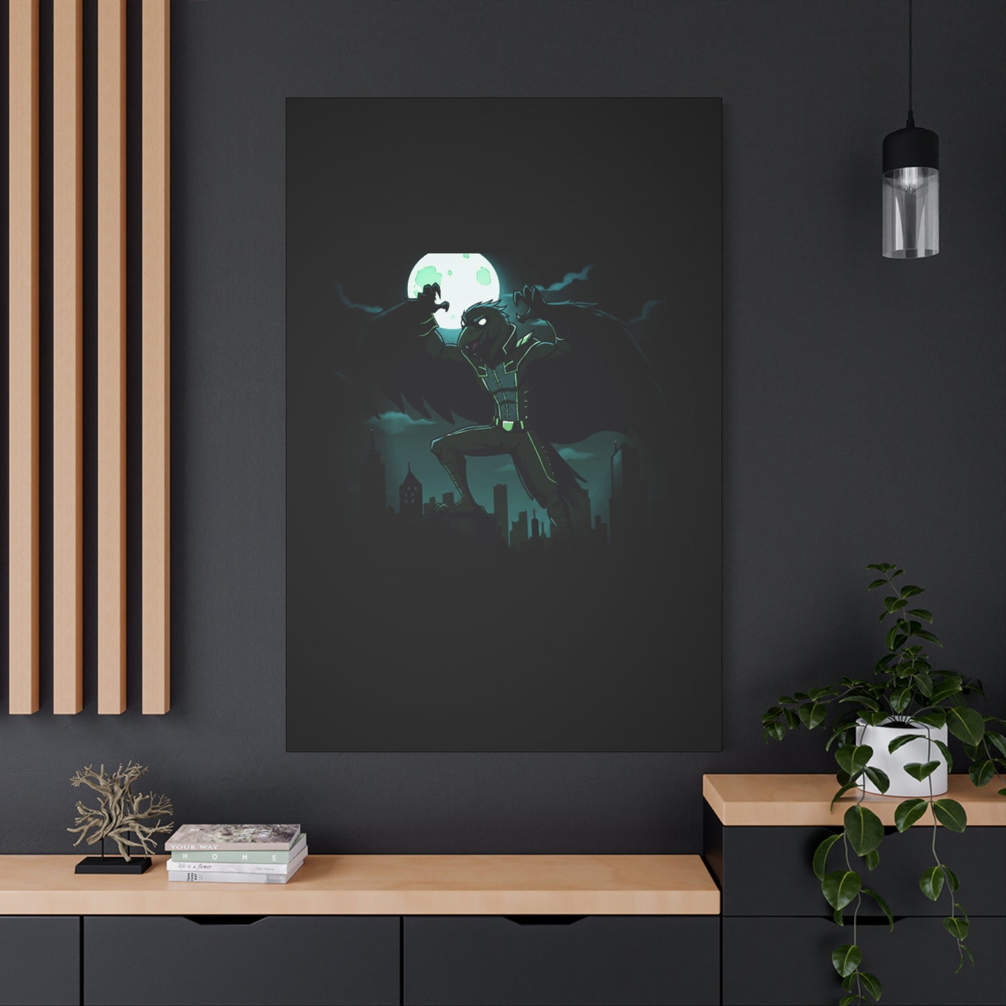 Agent Quacks Series Matte Canvas, Stretched, 1.25" - Nightclaw Design