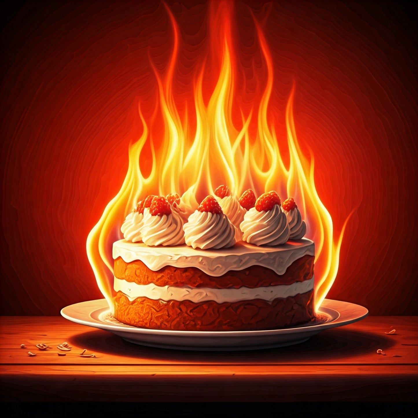 Fire Cakes collection of 94