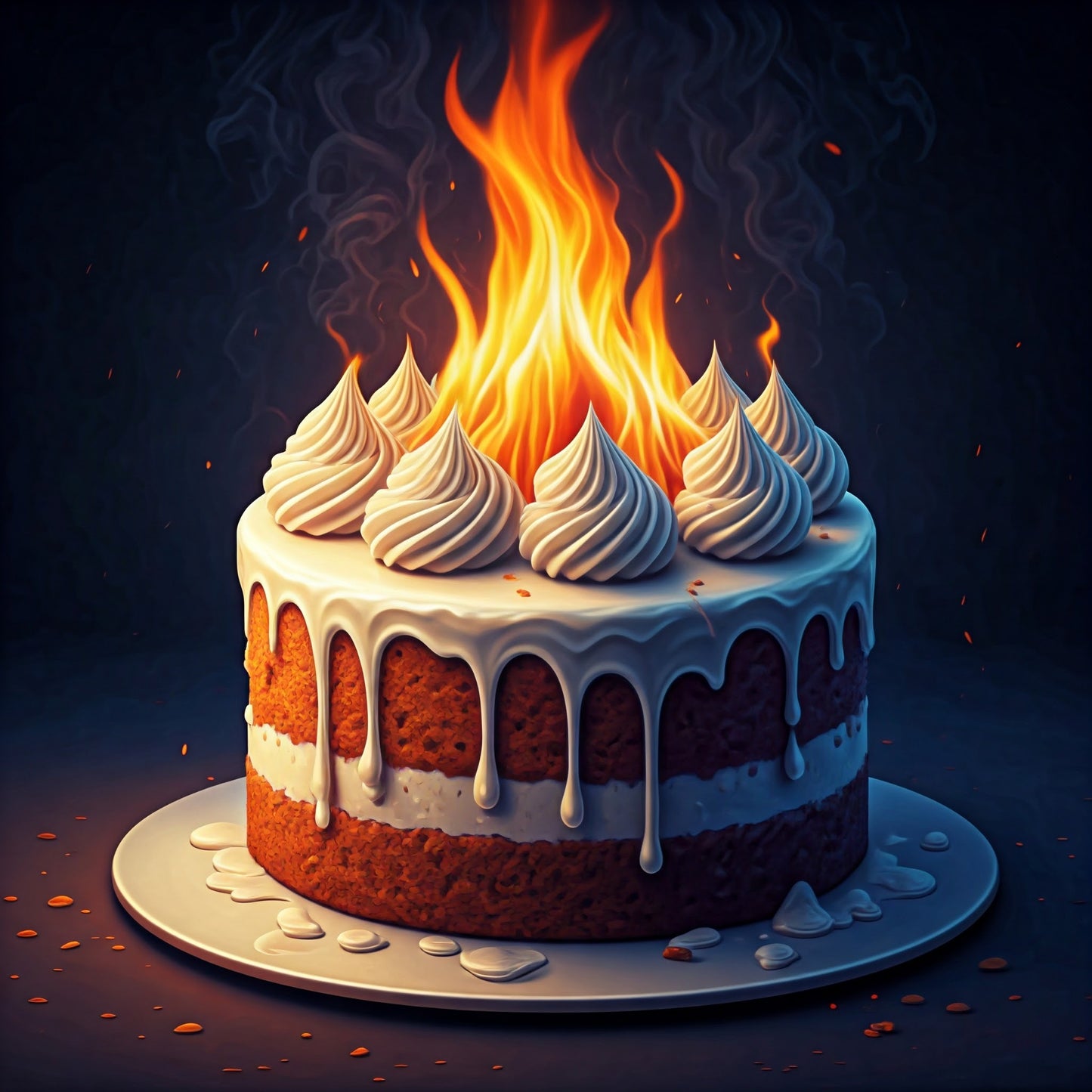 Fire Cakes collection of 94