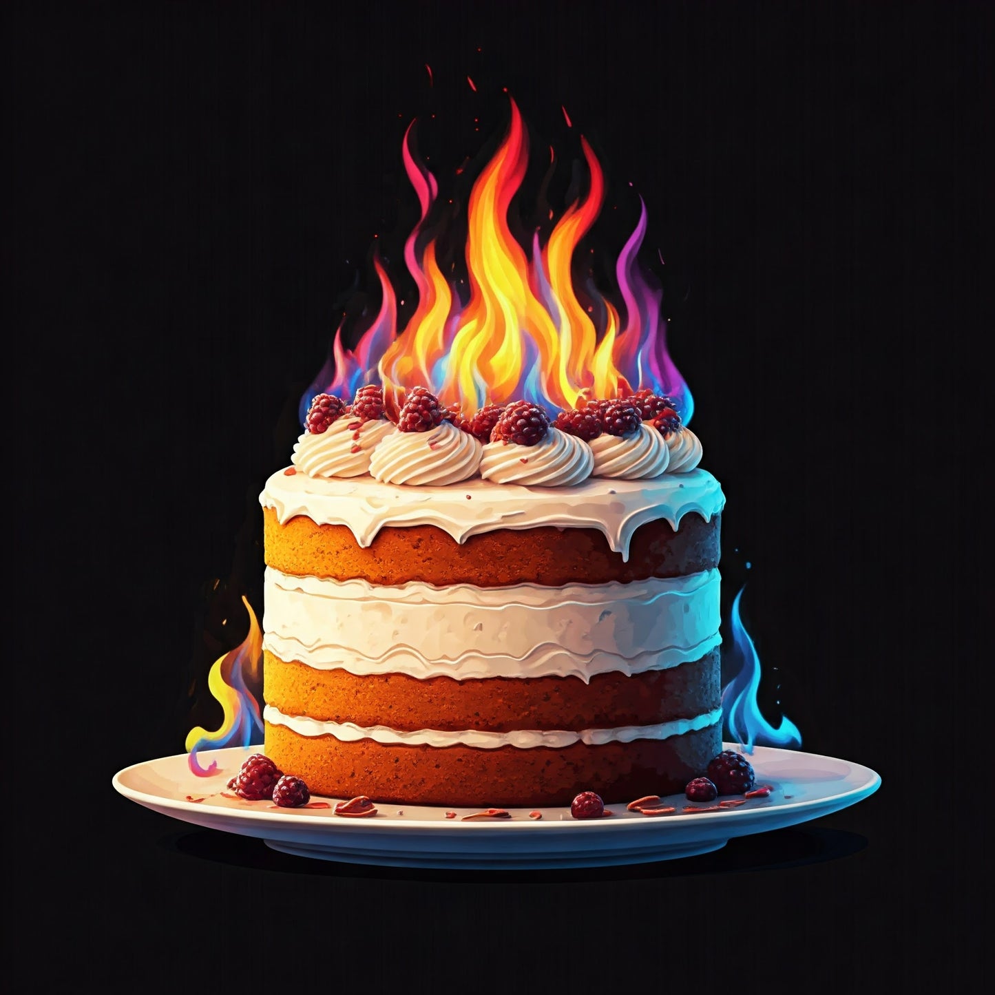 Fire cakes bundle pack of 21