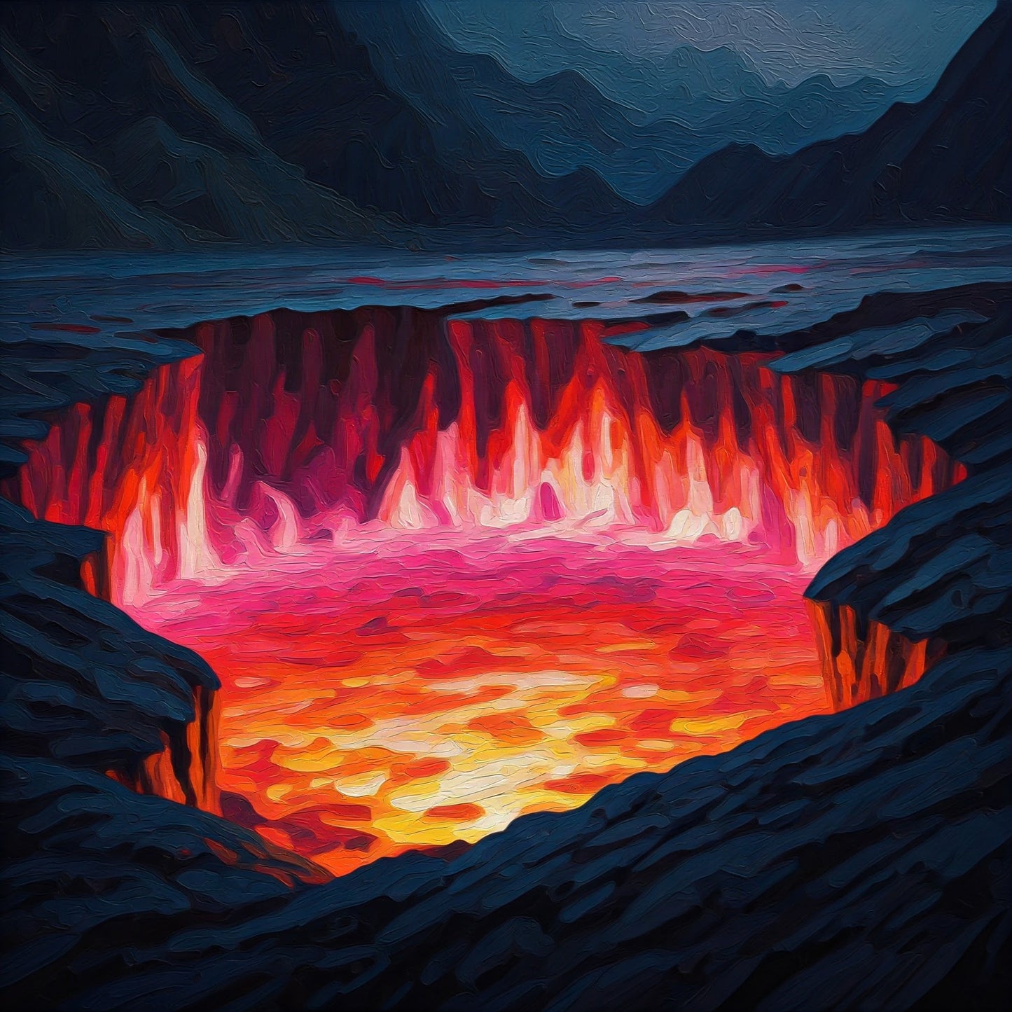 Lava pit pack of 7