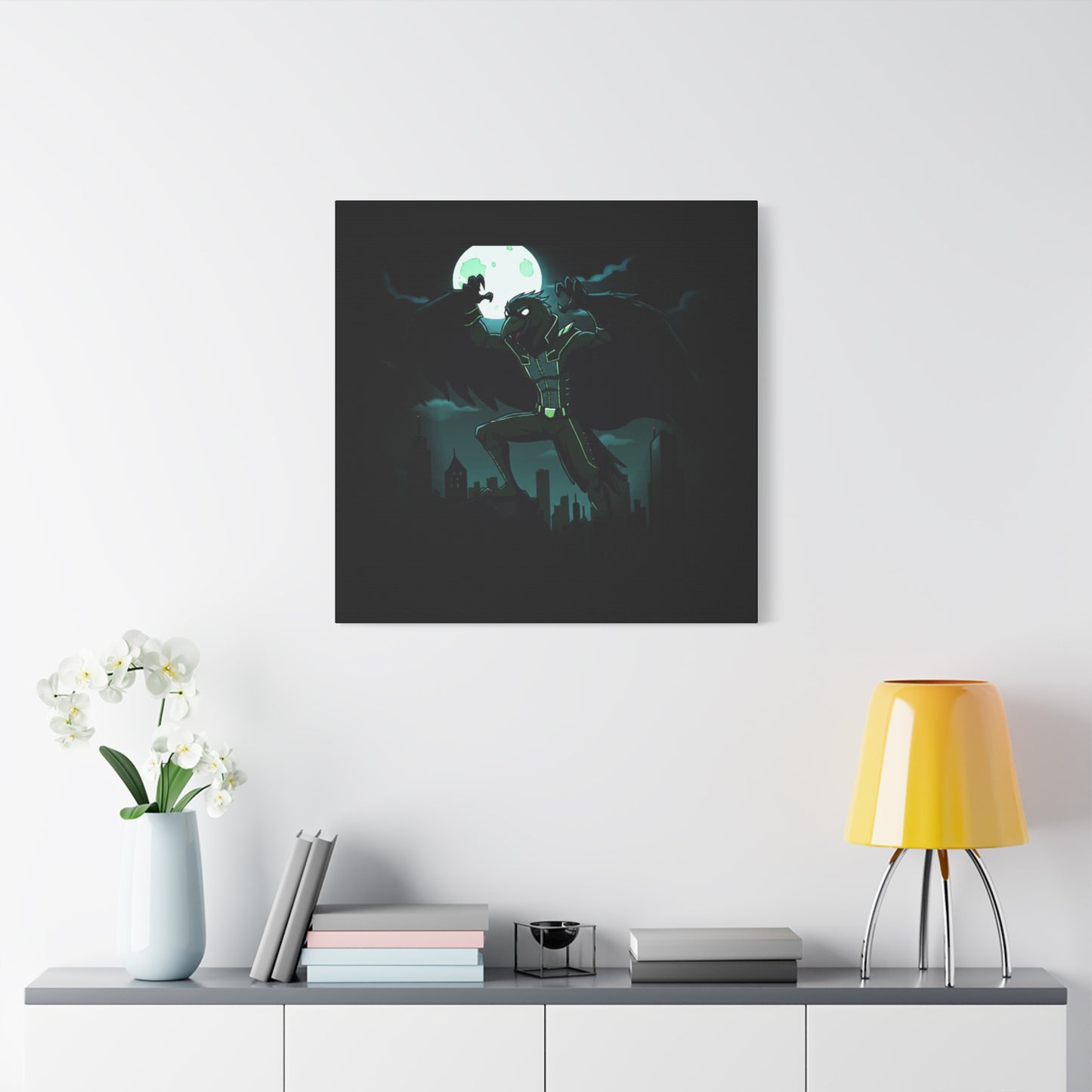 Agent Quacks Series Matte Canvas, Stretched, 1.25" - Nightclaw Design