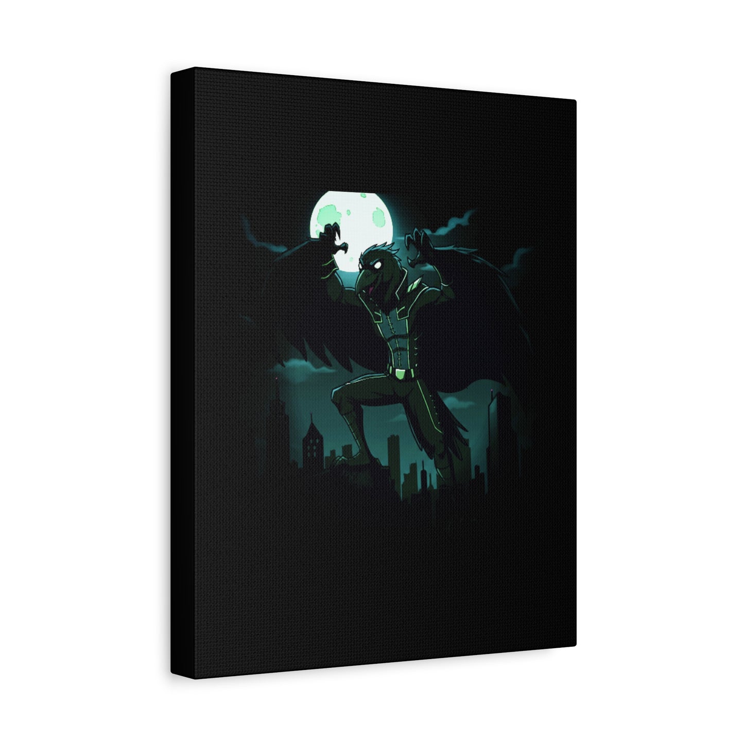 Agent Quacks Series Matte Canvas, Stretched, 1.25" - Nightclaw Design