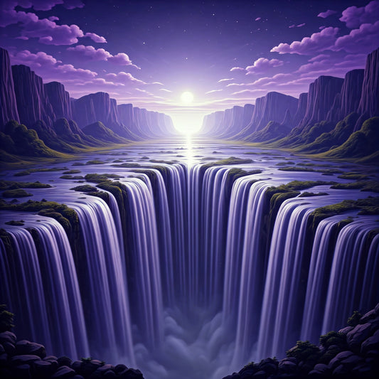 Cosmic waterfalls pack of 4