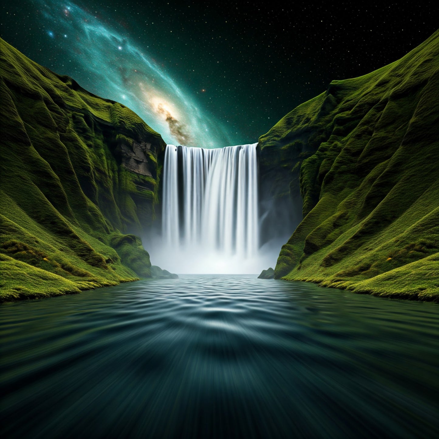 Super Cosmic Waterfalls collection of 94