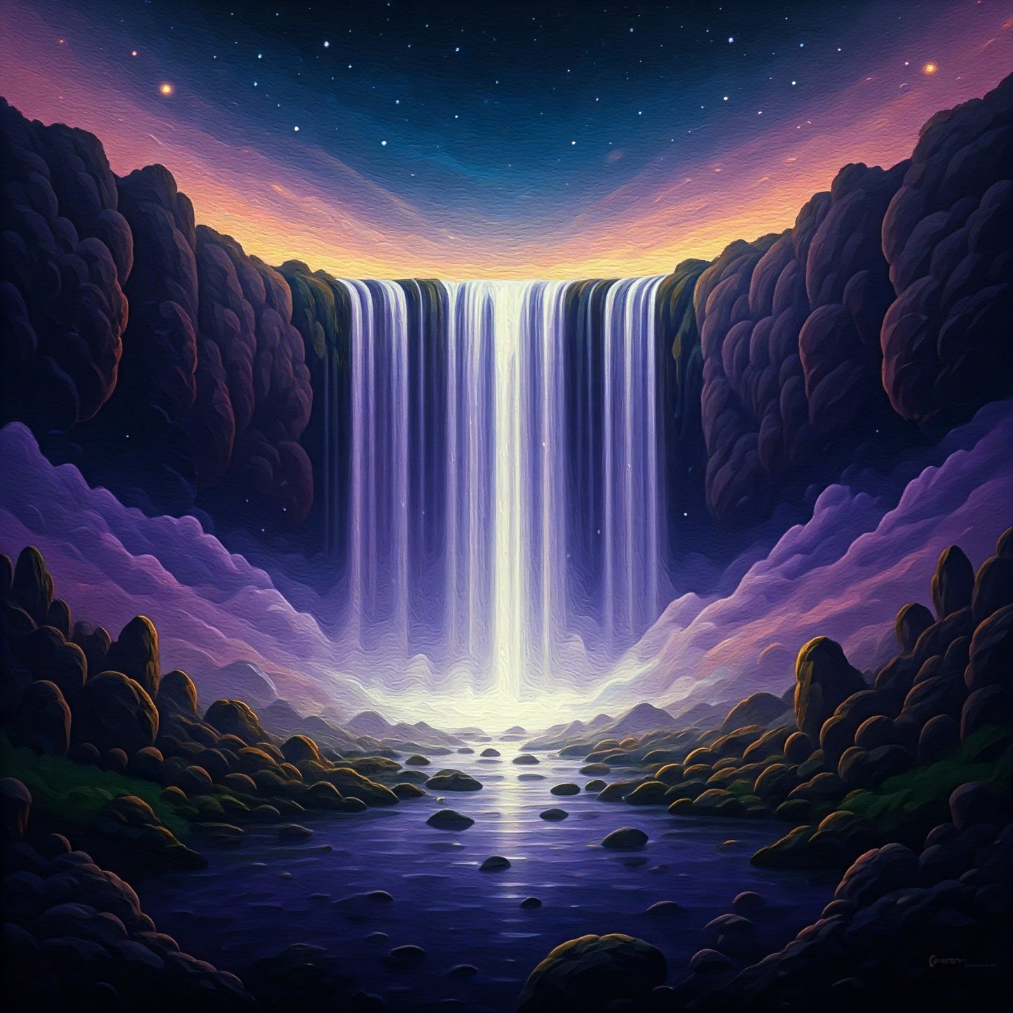 Cosmic Waterfalls pack of 21