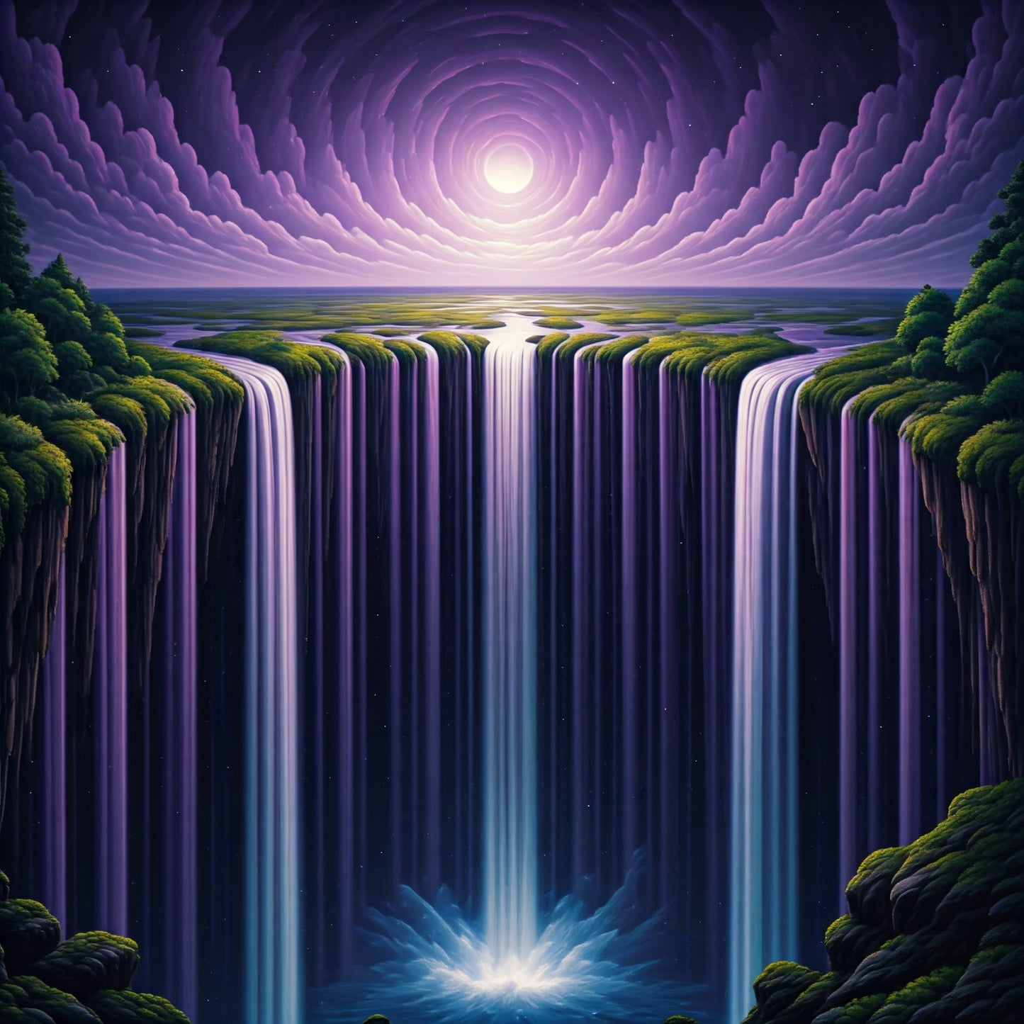 Super Cosmic Waterfalls collection of 94