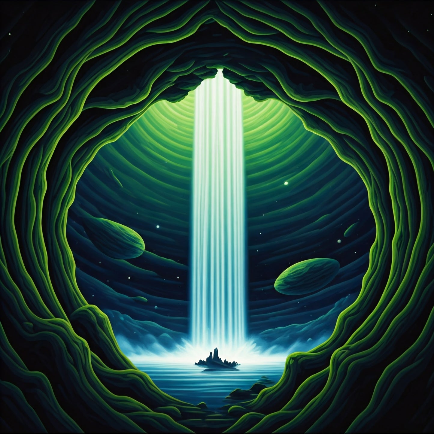 Super Cosmic Waterfalls collection of 94