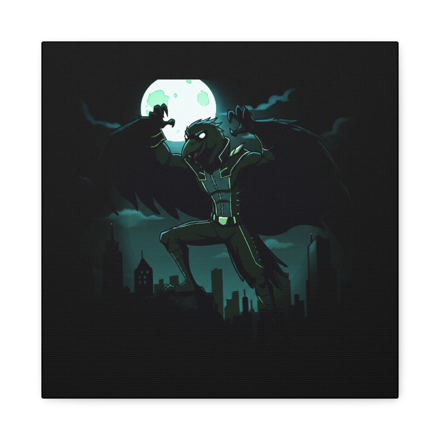 Agent Quacks Series Matte Canvas, Stretched, 1.25" - Nightclaw Design