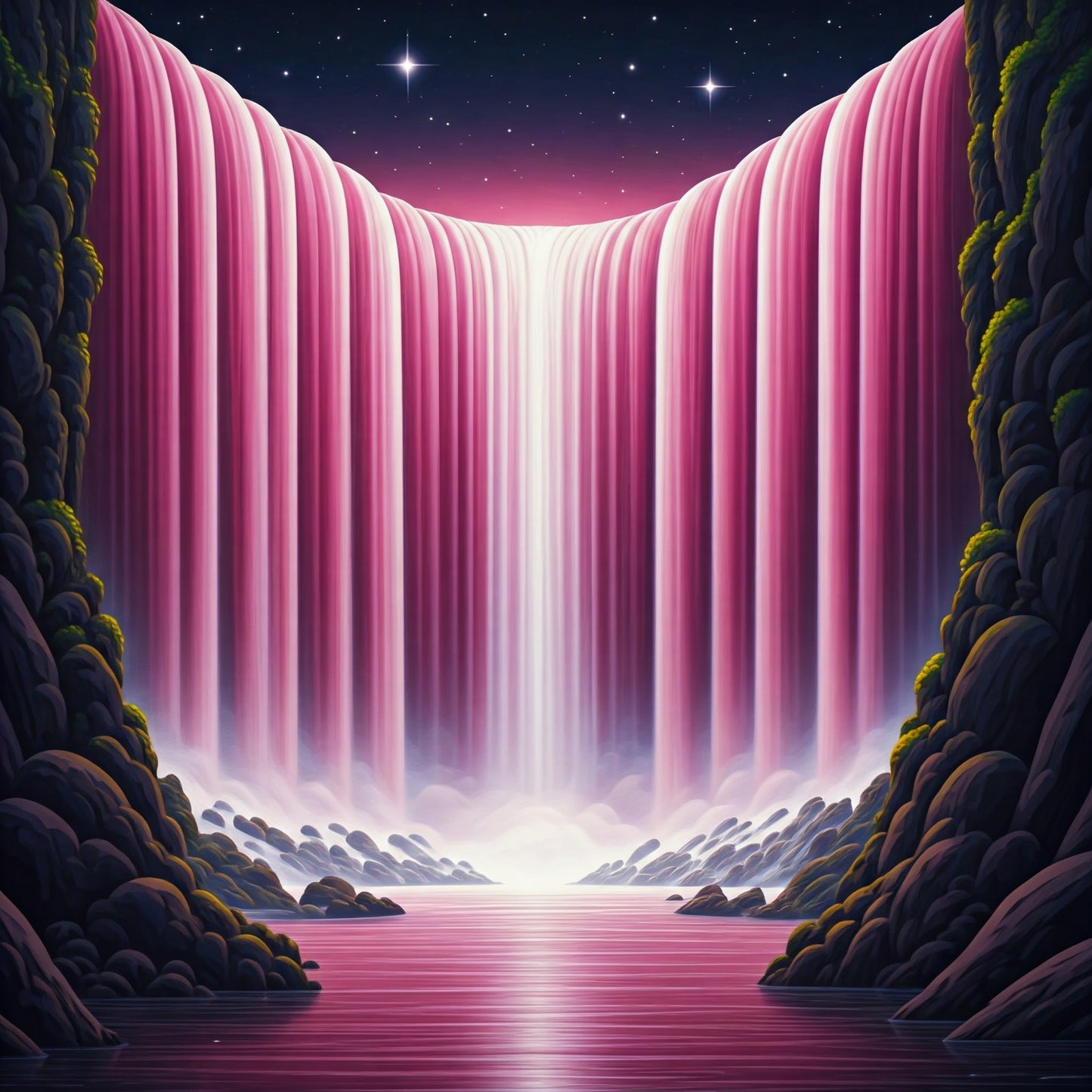 Super Cosmic Waterfalls collection of 94