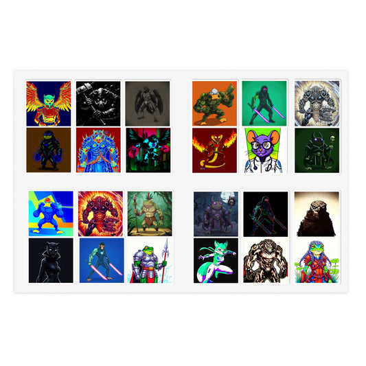 Agent Quacks Series Sticker Sheets