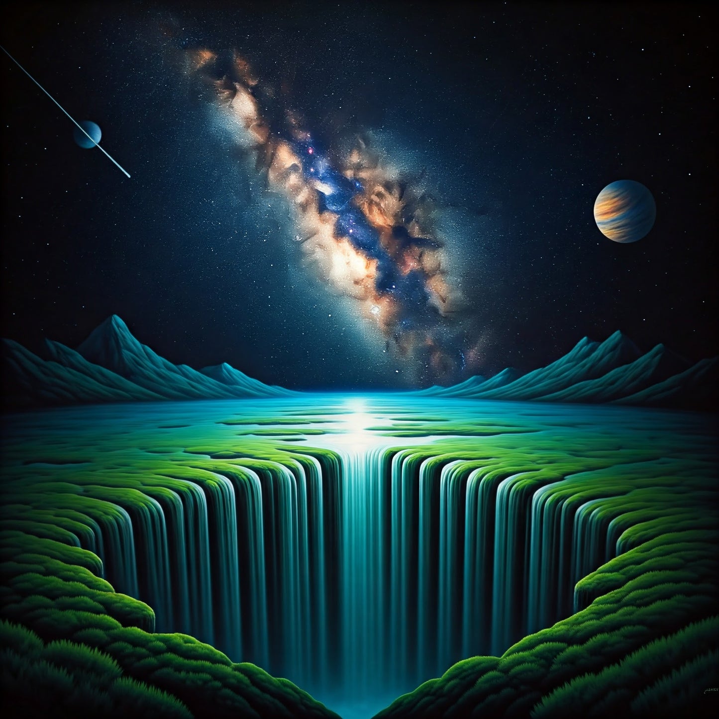 Super Cosmic Waterfalls collection of 94