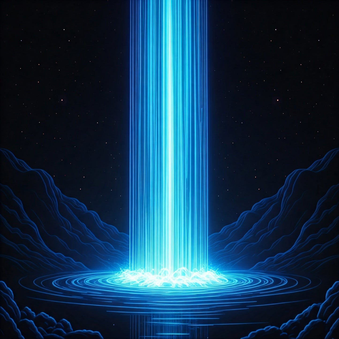 Super Cosmic Waterfalls collection of 94