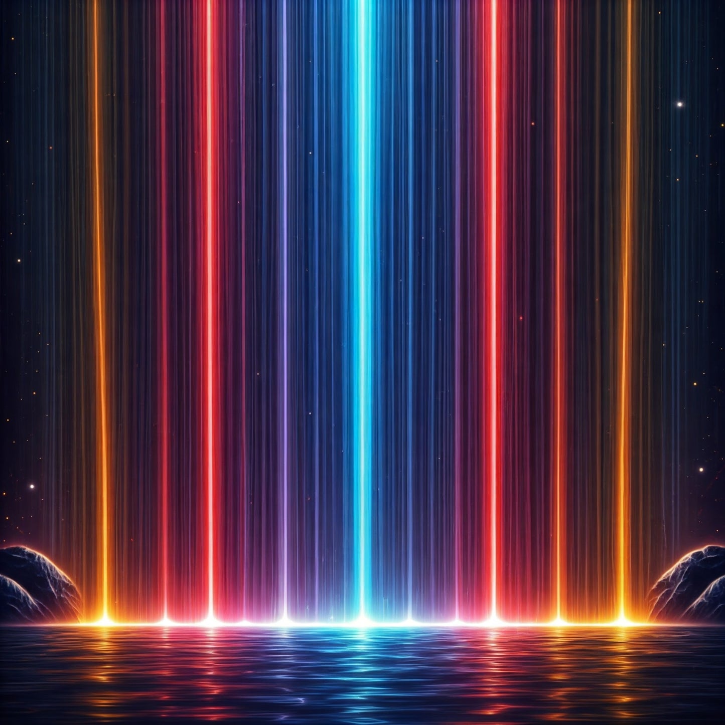 Super Cosmic Waterfalls collection of 94