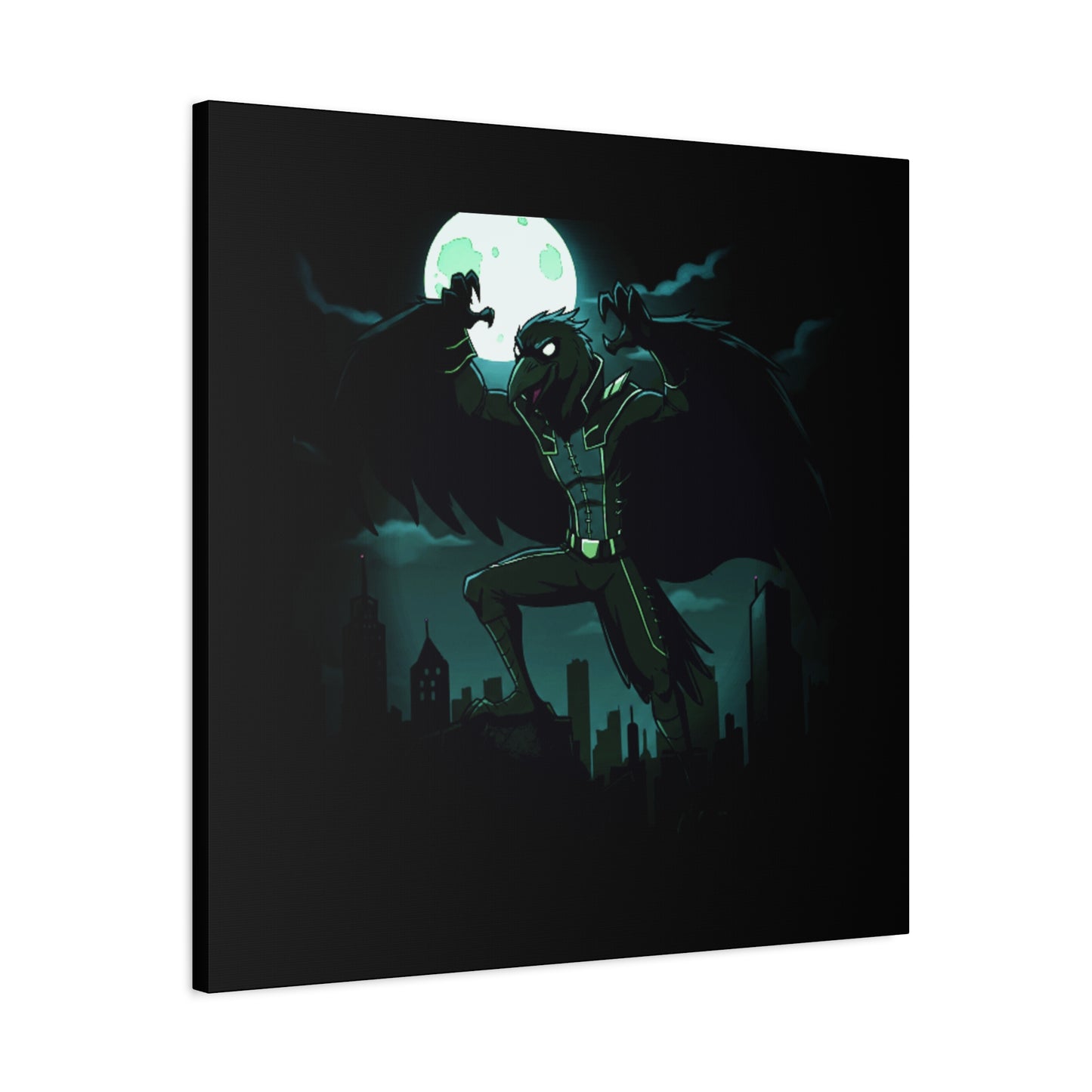 Agent Quacks Series Matte Canvas, Stretched, 1.25" - Nightclaw Design