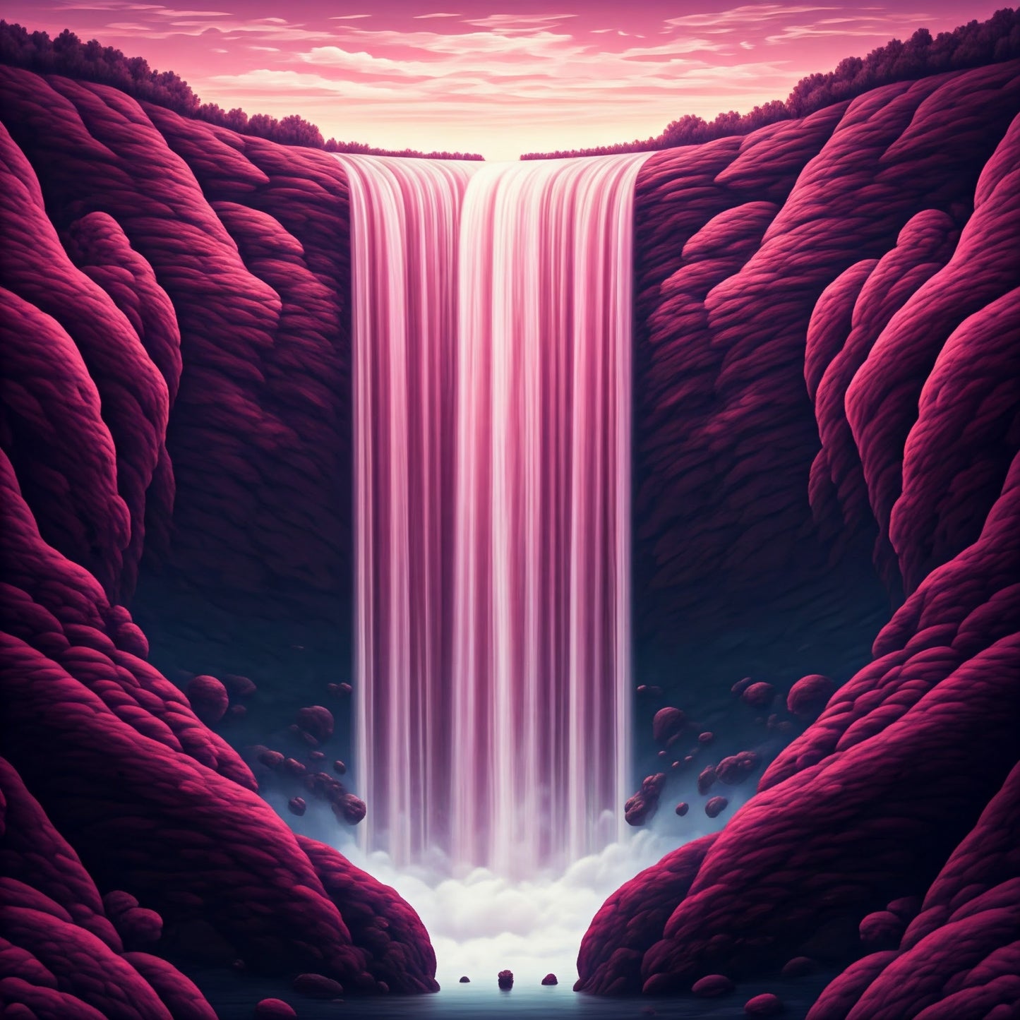 Super Cosmic Waterfalls collection of 94