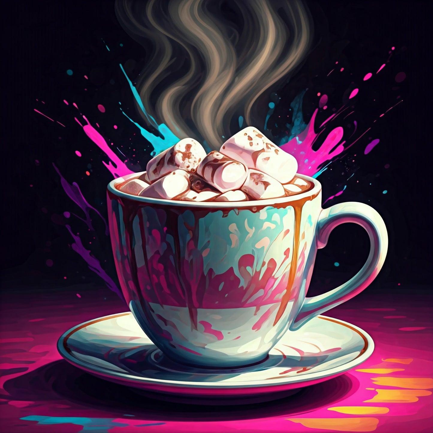 Hot chocolate collection of 97