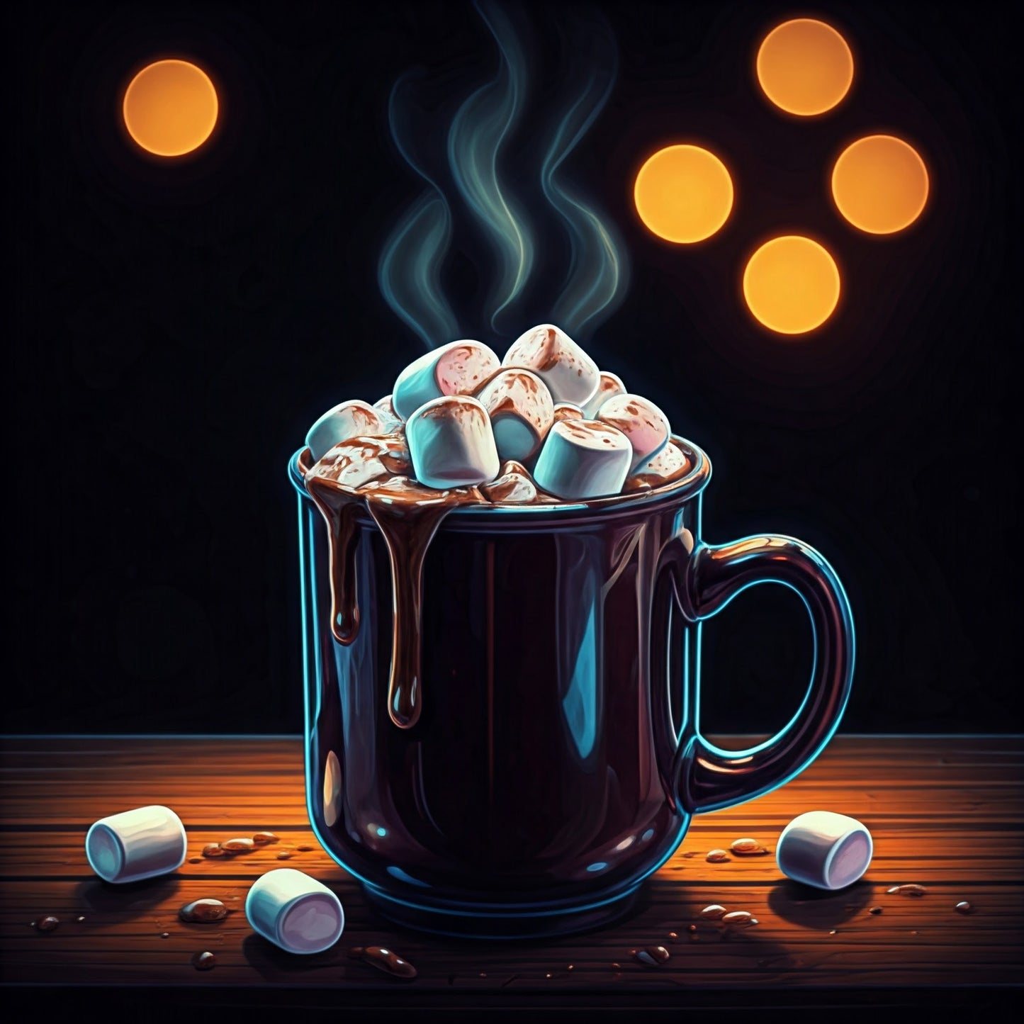 Hot chocolate collection of 97